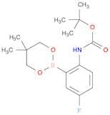 2-Amino-5-fluorobenzeneboronic acid, neopentyl glycol ester, N-BOC protected