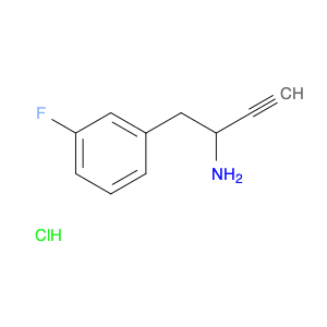 1-(3-fluorophenyl)but-3-yn-2-amine hydrochloride