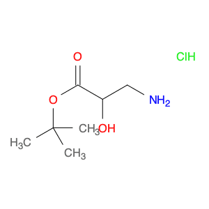 tert-butyl 3-amino-2-hydroxypropanoate hydrochloride