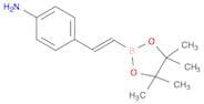 (E)-4-(2-(4,4,5,5-Tetramethyl-1,3,2-dioxaborolan-2-yl)vinyl)aniline