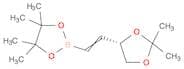 2-{2-[(4S)-2,2-dimethyl-1,3-dioxolan-4-yl]ethenyl}-4,4,5,5-tetramethyl-1,3,2-dioxaborolane