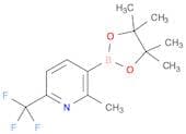 2-methyl-3-(tetramethyl-1,3,2-dioxaborolan-2-yl)-6-(trifluoromethyl)pyridine