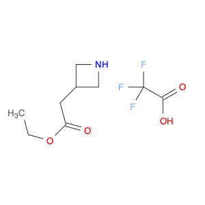 ethyl 2-(azetidin-3-yl)acetate trifluoroacetic acid