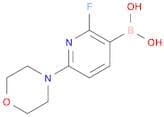 (2-Fluoro-6-morpholinopyridin-3-yl)boronic acid