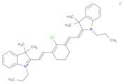 3H-Indolium,2-[2-[2-chloro-3-[(1,3-dihydro-3,3-dimethyl-1-propyl-2H-indol-2-ylidene)ethylidene]-1-…