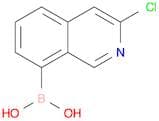 3-Chloroisoquinoline-8-boronic acid