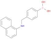 (4-((naphthalen-1-ylamino)methyl)phenyl)boronic acid