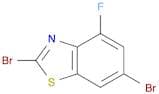Benzothiazole, 2,6-dibromo-4-fluoro-