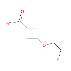 3-(2-fluoroethoxy)cyclobutane-1-carboxylic acid