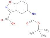 5-((tert-butoxycarbonyl)amino)-4,5,6,7-tetrahydrobenzo[d]isoxazole-3-carboxylic acid