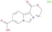 1-(ethoxycarbonyl)imidazo[1,5-a]pyridine-6-carboxylic acid hydrochloride