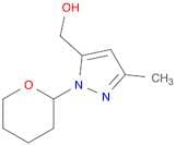 (3-methyl-1-(tetrahydro-2H-pyran-2-yl)-1H-pyrazol-5-yl)methanol