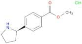 (R)-methyl 4-(pyrrolidin-2-yl)benzoate hydrochloride