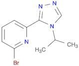 2-Bromo-6-(4-isopropyl-4H-1,2,4-triazol-3-yl)pyridine