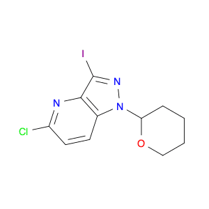 5-chloro-3-iodo-1-(oxan-2-yl)-1H-pyrazolo[4,3-b]pyridine