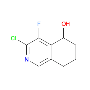 5-Isoquinolinol, 3-chloro-4-fluoro-5,6,7,8-tetrahydro-