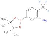 5-(Tetramethyl-1,3,2-dioxaborolan-2-yl)-2-(trifluoromethyl)aniline