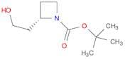 1-Azetidinecarboxylic acid, 2-(2-hydroxyethyl)-, 1,1-dimethylethyl ester,(2S)-