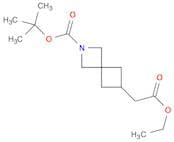 tert-butyl 6-(2-ethoxy-2-oxo-ethyl)-2-azaspiro[3.3]heptane-2-carboxylate