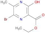 ETHYL 6-BROMO-3-HYDROXY-5-METHYLPYRAZINE-2-CARBOXYLATE