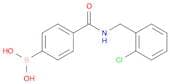 B-[4-[[[(2-chlorophenyl)methyl]amino]carbonyl]phenyl]Boronic acid