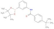 Benzamide, 4-(1,1-dimethylethyl)-N-[3-(4,4,5,5-tetramethyl-1,3,2-dioxaborolan-2-yl)phenyl]-