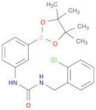1-(2-chlorobenzyl)-3-(3-(4,4,5,5-tetramethyl-1,3,2-dioxaborolan-2-yl)phenyl)urea