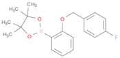 1,3,2-Dioxaborolane, 2-[2-[(4-fluorophenyl)methoxy]phenyl]-4,4,5,5-tetramethyl-