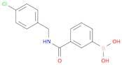 Boronic acid, B-[3-[[[(4-chlorophenyl)methyl]amino]carbonyl]phenyl]-