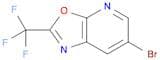6-Bromo-2-(trifluoromethyl)oxazolo[5,4-b]pyridine