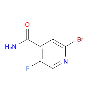 2-Bromo-5-fluoroisonicotinamide