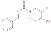 Benzyl 3-fluoro-4-hydroxypiperidine-1-carboxylate