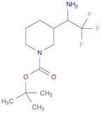 tert-butyl 3-(1-amino-2,2,2-trifluoroethyl)piperidine-1-carboxylate