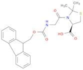(4R)-3-[2-({[(9H-fluoren-9-yl)methoxy]carbonyl}amino)acetyl]-2,2-dimethyl-1,3-thiazolidine-4-carbo…