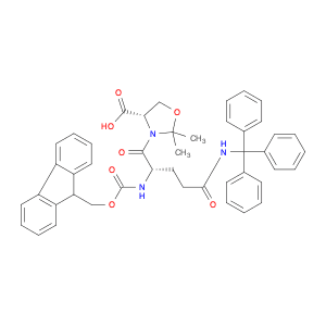 (4S)-3-[(2S)-2-({[(9H-fluoren-9-yl)methoxy]carbonyl}amino)-4-[(triphenylmethyl)carbamoyl]butanoyl]…