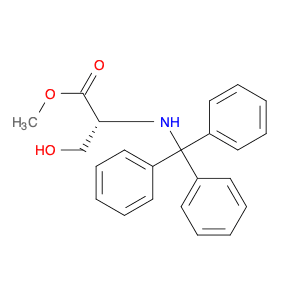 Methyl (2R)-3-hydroxy-2-[(triphenylmethyl)amino]propanoate