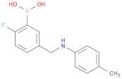 (2-fluoro-5-((p-tolylamino)methyl)phenyl)boronic acid
