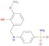4-[(2-hydroxy-3-methoxyphenyl)methylamino]benzenesulfonamide