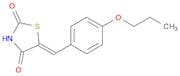 (5Z)-5-[(4-propoxyphenyl)methylidene]-1,3-thiazolidine-2,4-dione