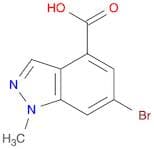 6-BROMO-1-METHYL-1H-INDAZOLE-4-CARBOXYLICACID