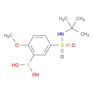 5-(N-tert-butylsulfamoyl)-2-methoxyphenylboronic acid