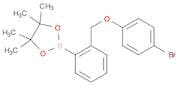 2-(2-((4-bromophenoxy)methyl)phenyl)-4,4,5,5-tetramethyl-1,3,2-dioxaborolane