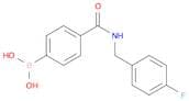 B-[4-[[[(4-fluorophenyl)methyl]amino]carbonyl]phenyl]Boronic acid