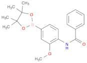 N-(2-methoxy-4-(4,4,5,5-tetramethyl-1,3,2-dioxaborolan-2-yl)phenyl)benzamide