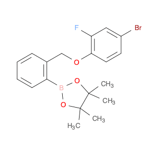 2-(2-((4-bromo-2-fluorophenoxy)methyl)phenyl)-4,4,5,5-tetramethyl-1,3,2-dioxaborolane