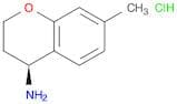 (S)-7-methylchroman-4-amine hydrochloride