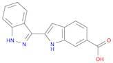 2-(1H-indazol-3-yl)-1H-Indole-6-carboxylic acid