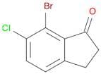 7-bromo-6-chloro-2,3-dihydroinden-1-one