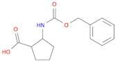 2-{[(benzyloxy)carbonyl]amino}cyclopentane-1-carboxylic acid