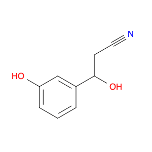 3-hydroxy-3-(3-hydroxyphenyl)propanenitrile